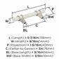Carrione™ Cabinet Pull