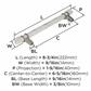 Carrione™ Cabinet Pull