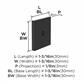 Ladera Cabinet Knob Backplate