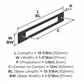 Medora Appliance Pull Backplate