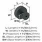 Radius Cabinet Knob