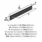 Ladera Appliance Pull Backplate