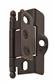 3/4 inch (19mm) Door Thickness Full Inset, Full Wrap, Ball Tip Hinge - 1 Pack