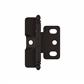 3/4 inch (19mm) Door Thickness Full Inset, Full Wrap, Ball Tip Hinge - 1 Pack