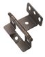 3/4 inch (19mm) Door Thickness Full Inset, Full Wrap, Ball Tip Hinge - 1 Pack