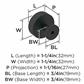 Radius Cabinet Knob