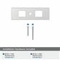 Medora Cabinet Knob Backplate