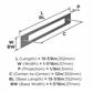 Medora Appliance Pull Backplate