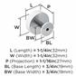 Radius Cabinet Knob