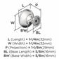 Edona Cabinet Knob