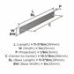 Ladera Cabinet Pull Backplate