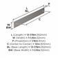 Ladera Appliance Pull Backplate