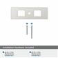 Medora Cabinet Knob Backplate