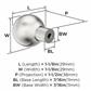 Coble Cabinet Knob