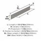 Ladera Cabinet Pull Backplate