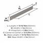 Ladera Cabinet Pull Backplate