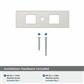 Medora Cabinet Knob Backplate