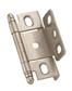 3/4 inch (19mm) Door Thickness Full Inset, Full Wrap, Ball Tip Hinge - 1 Pack