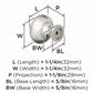 Edona Cabinet Knob